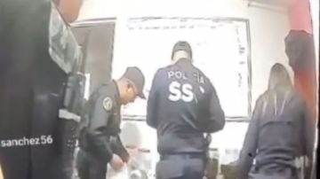 Policías mexicanos