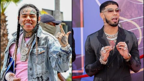 Tekashi 6ix9ine en Los Ángeles. Anuel AA en los Latin American Music Awards 2023.