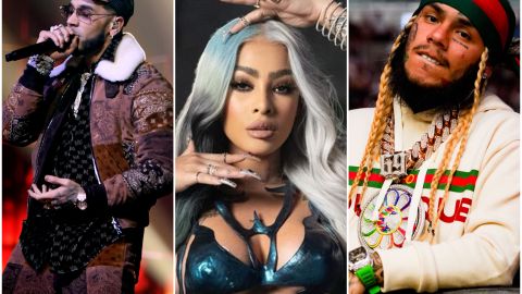 Yailin 'La Más Viral y Tekashi 6ix9ine salieron de Puerto Rico fuertemente escoltados.