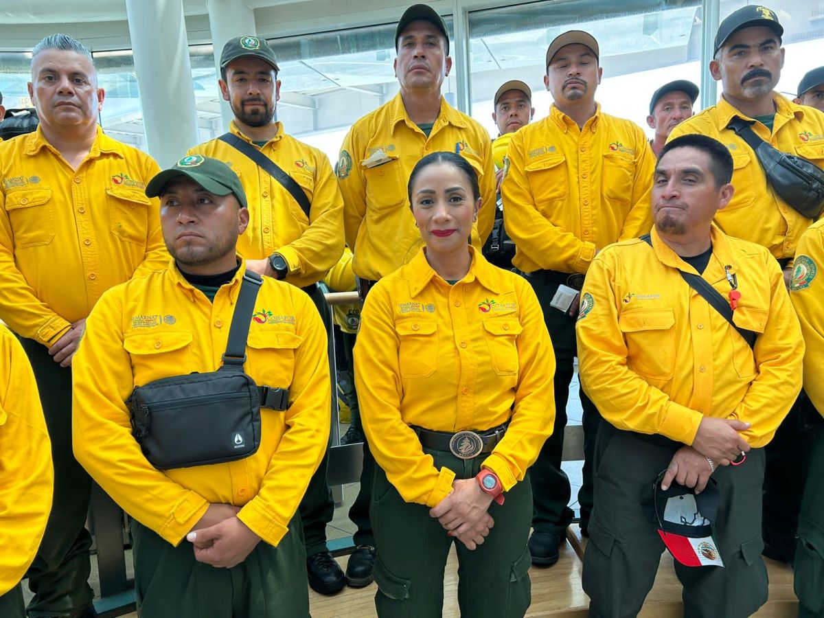 Ante emergencia por incendios a Canadá, México envía un nuevo contingente de bomberos