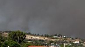 Grecia: las impactantes imágenes de los incendios en la isla de Rodas que obligaron a evacuar a miles de turistas