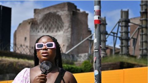 Italia está sufriendo gravemente con las altas temperaturas.