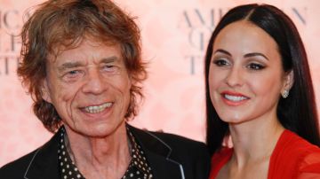 Mick Jagger y Melanie Hamrick