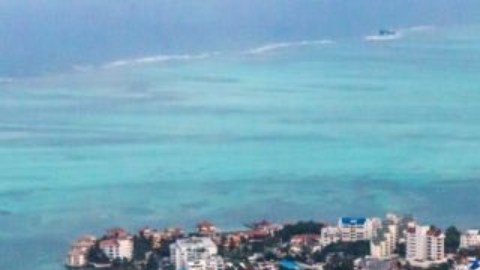 La isla de San Andrés.