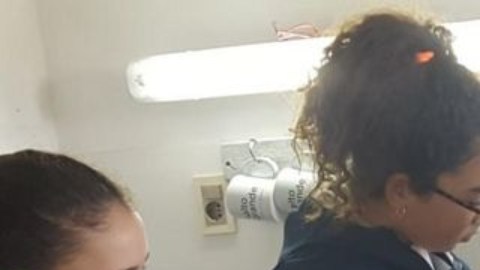 Los alumnos de la escuela de pueblo Olivera se involucraron en la búsqueda de soluciones al problema de agua del pueblo.