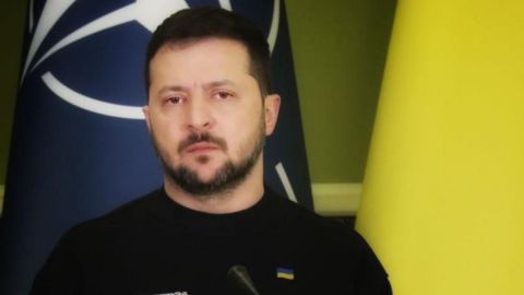 El presidente de Ucrania, Volodimir Zelensky, no está satisfecho con la decisión de la OTAN.