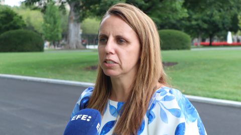 La asesora principal para migración en la Casa Blanca, Katie Tobin.