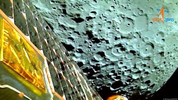 Róver indio Pragyan explora ya el polo sur de la Luna