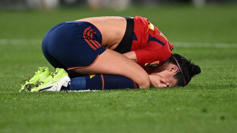 La jugadora española Jennifer Hermoso aseguró que el beso de Rubiales no le gustó.