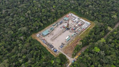 El complejo de Yasuní ITT está ubicado en medio de la selva amazónica ecuatoriana.