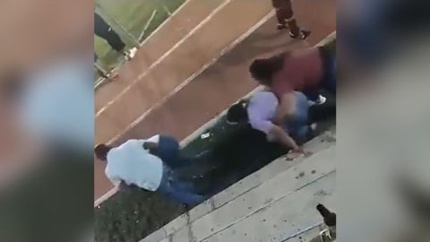 Balacera en partido de futbol