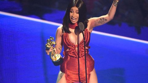 Cardi B en los MTV Video Music Awards 2023.