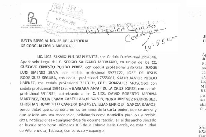 Extrabajador de Pemex, Sergio Salgado, clama justicia a AMLO ante la falta liquidación y jubilación