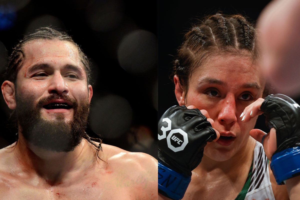 Jorge Masvidal y Alexa Grasso. 