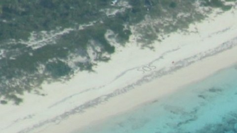Guardacostas rescataron a hombre que estuvo varado por 3 días en una isla deshabitada de Bahamas