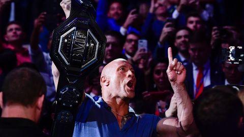 Dwayne 'The Rock' Johnson en UFC.