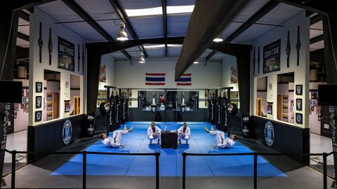 Dojo de Jiu-Jitsu, foto referencial.