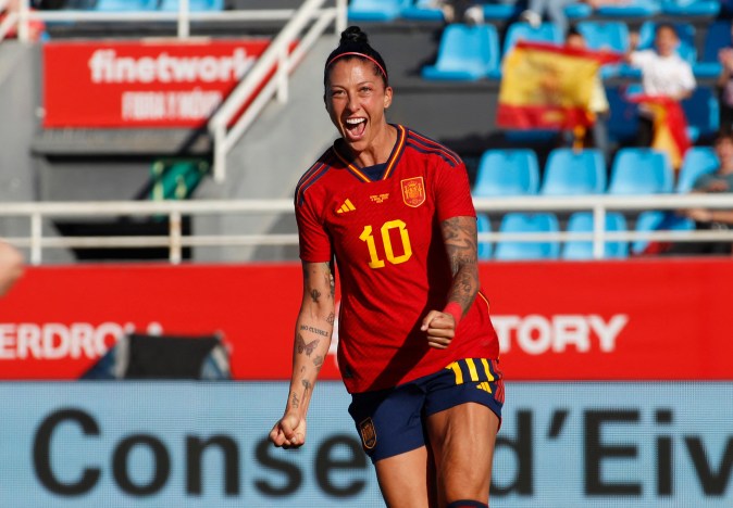 Jennifer Hermoso, la 10 de la Selección de España.