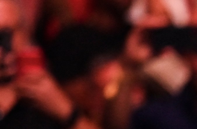 El expresidente Donald Trump asiste al evento de artes marciales mixtas Ultimate Fighting Championship (UFC) 287 en el Kaseya Center en Miami, Florida, el 8 de abril de 2023. Foto; CHANDAN KHANNA/AFP via Getty Images.