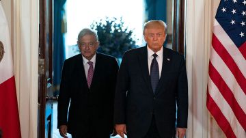 Donald Trump y López Obrador