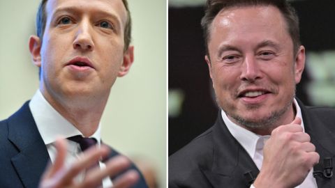 Mark Zuckerberg y Elon Musk acordaron la pelea por redes sociales.