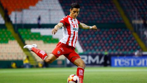 Fernando Arce en su primera etapa con Necaxa.