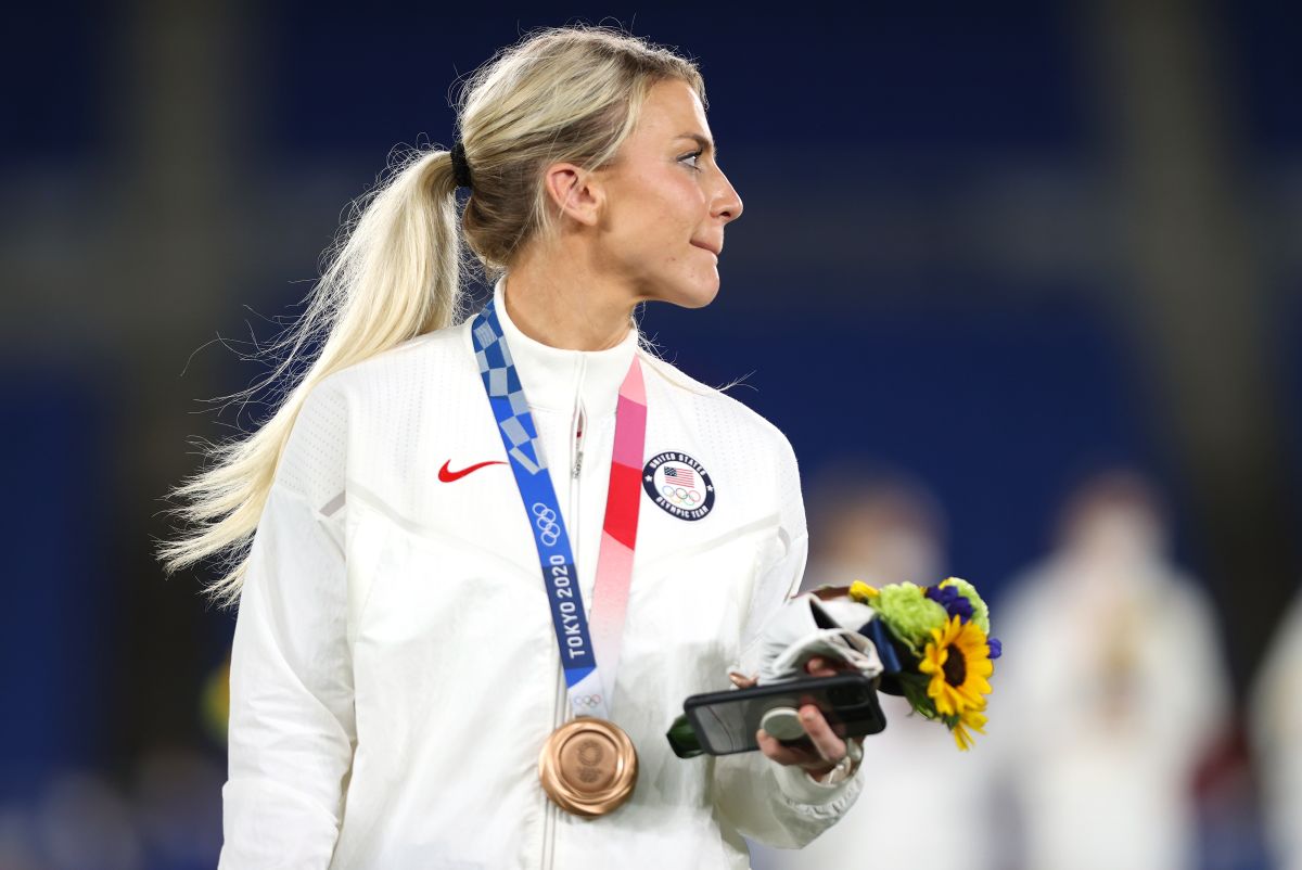 Julie Ertz ganó dos Copas del Mundo y una medalla de bronce en Juegos Olímpicos, entre otros títulos.