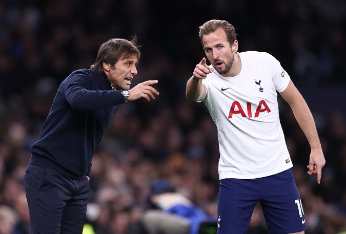 Antonio Conte en su etapa con el Tottenham. Ryan Pierse- Getty Images.