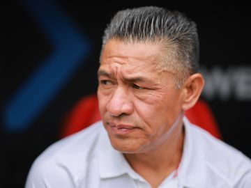 Ignacio Ambriz, estratega de los Diablos Rojos del Toluca.