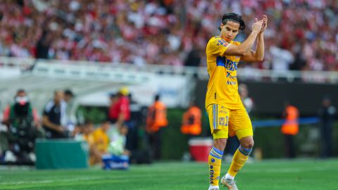 Diego Lainez no aportó ni goles ni asistencias para Tigres de la UANL en la Leagues Cup.