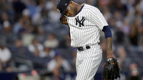 Domingo Germán fue separado del roster de los Yankees.