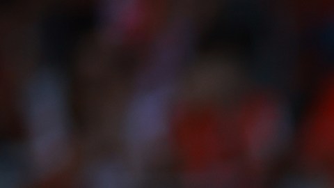 Los Diablos Rojos de Toluca en celebración de gol.