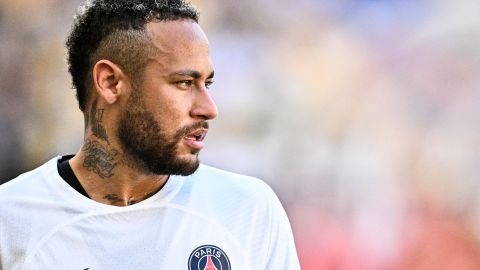 Neymar Jr., delantero brasileño durante la pretemporada 23/24 del PSG.