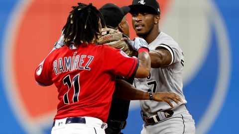 José Ramírez noqueó a Tim Anderson.