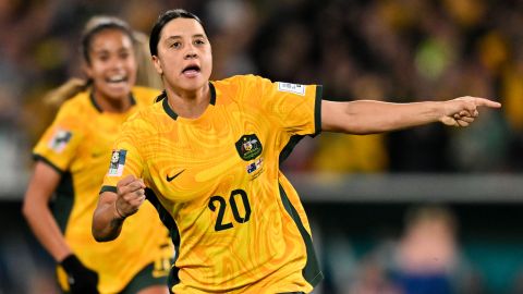 Sam Kerr, estrella del Mundial, lidera la lista.