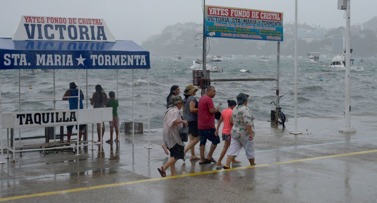 Las impactantes imágenes del paso de la tormenta tropical Hilary por México y California