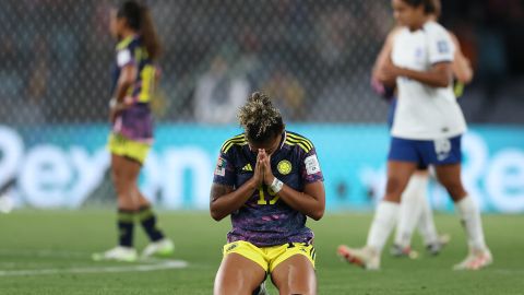 Jorelyn Carabalí fue una de las futbolistas que llevo a Colombia hasta cuartos de final del Mundial 2023.