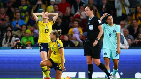 Suecia silenció el Suncorp Stadium.