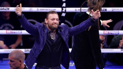 Conor McGregor en el ring.