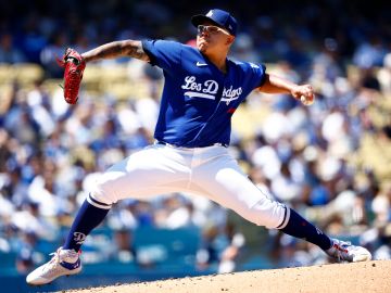 El mexicano ha comenzado el nivel que mostró al comienzo de la temporada de las Grandes Ligas y condujo a los Dodgers a otra victoria en la campaña para seguir como líderes en la División Oeste de la Liga Nacional.