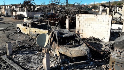 Todavía no hay una estimación oficial sobre las pérdidas por incendios en Hawaii.