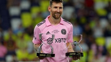 Lionel Messi fue elegido como el mejor jugador de la Leagues Cup.
