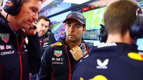 Sergio 'Checo' Pérez, piloto mexicano de Red Bull Racing.