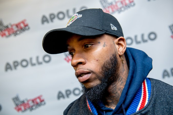 NEW YORK, NY - JANUARY 27: Tory Lanez discusses his creative process during BMI's How I Wrote That Song 2018 on January 27, 2018 in New York City. (Photo by Roy Rochlin/Getty Images for BMI)