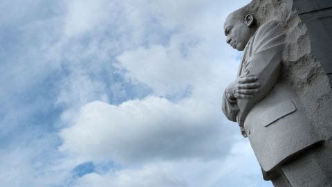 El Monumento a Martin Luther King Jr. en el National Mall en Washington, D.C.