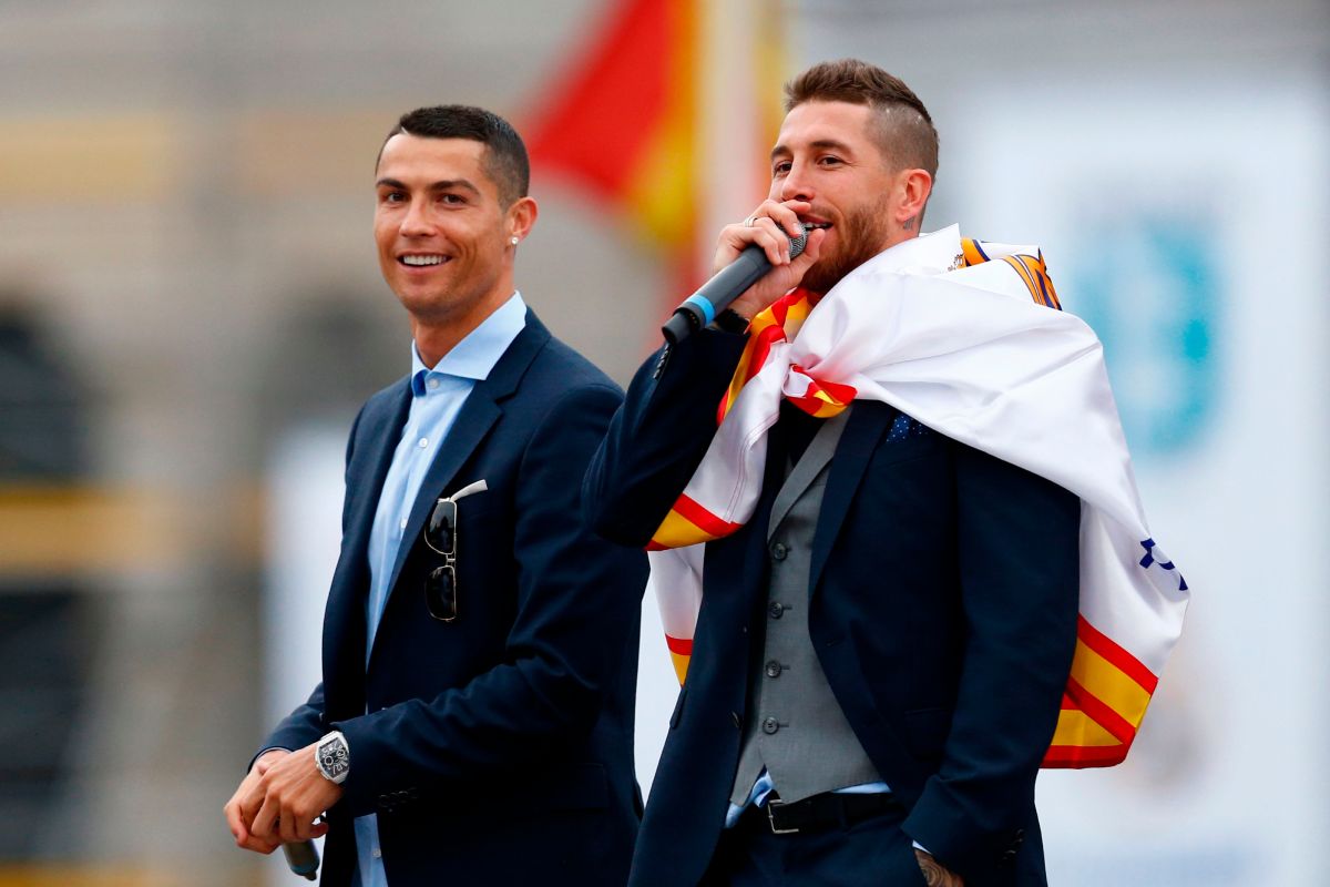 Cristiano Ronaldo y Sergio Ramos conservan la amistad que inició cuando coincidieron en el Real Madrid.