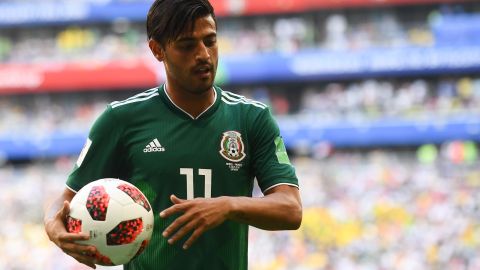 Carlos Vela concluyó su era como seleccionado de México el 2 de julio de 2018 en el Mundial de Rusia.