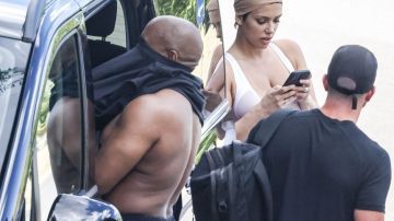 Kanye West y Bianca Censori en Italia.