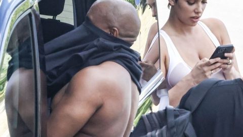 Kanye West y Bianca Censori por Italia.