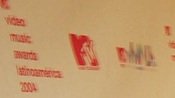 Silvina Luna en los MTV Video Music Awards Latin America.